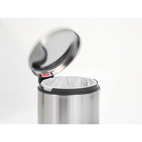 سطل زباله نیو آیکن پدالی 20 لیتر استیل مات برابانتیا - Image 3