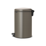 سطل زباله نیو آیکن پدالی 20 لیتر پلاتینیوم برابانتیا - Image 2