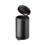 سطل زباله نیو آیکن پدالی 20 لیتر خاکستری پر برابانتیا