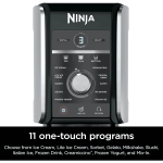 Ninja CREAMi Deluxe 10-in-1 Ice Cream and Frozen Drink Maker