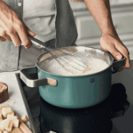 Pure Cookware 3/Set, Ceramic & Stainless Steel, Green