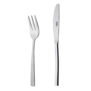 سرویس کارد و چنگال 12 پارچه ناب استیل مدل فلورانس