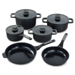 BergHOFF Leo Stone+ 10Pc Nonstick Ceramic Cookware Set