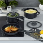 BergHOFF Leo Stone+ 10Pc Nonstick Ceramic Cookware Set