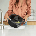 BergHOFF Leo Stone+ 10Pc Nonstick Ceramic Cookware Set