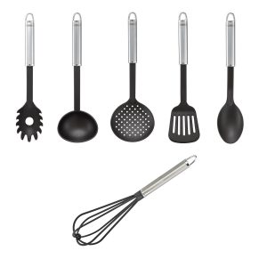 سرویس کفگیر و ملاقه 6 پارچه لایف هایت مدل INOX