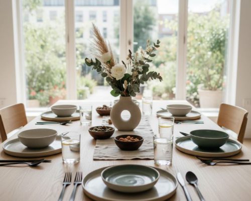 راهنمای انتخاب ظروف سرو و پذیرایی ؛ چیدمان خاص میز پذیرایی