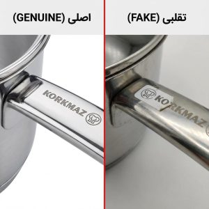 روش تشخیص کرکماز اصل از تقلبی با مقایسه لوگوی حک شده