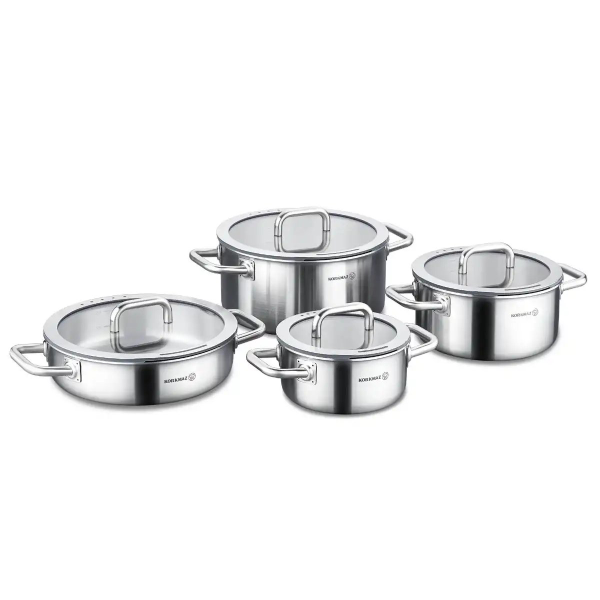 سرویس قابلمه 8 پارچه کرکماز Aura مدل A2794 سرویس قابلمه 8 پارچه کرکماز Aura مدل A2794