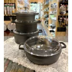 سرویس قابلمه و تابه 8 پارچه برگهف مدل BergHOFF Gem