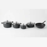 سرویس قابلمه و تابه 9 پارچه برگهف مدل BergHOFF Gem
